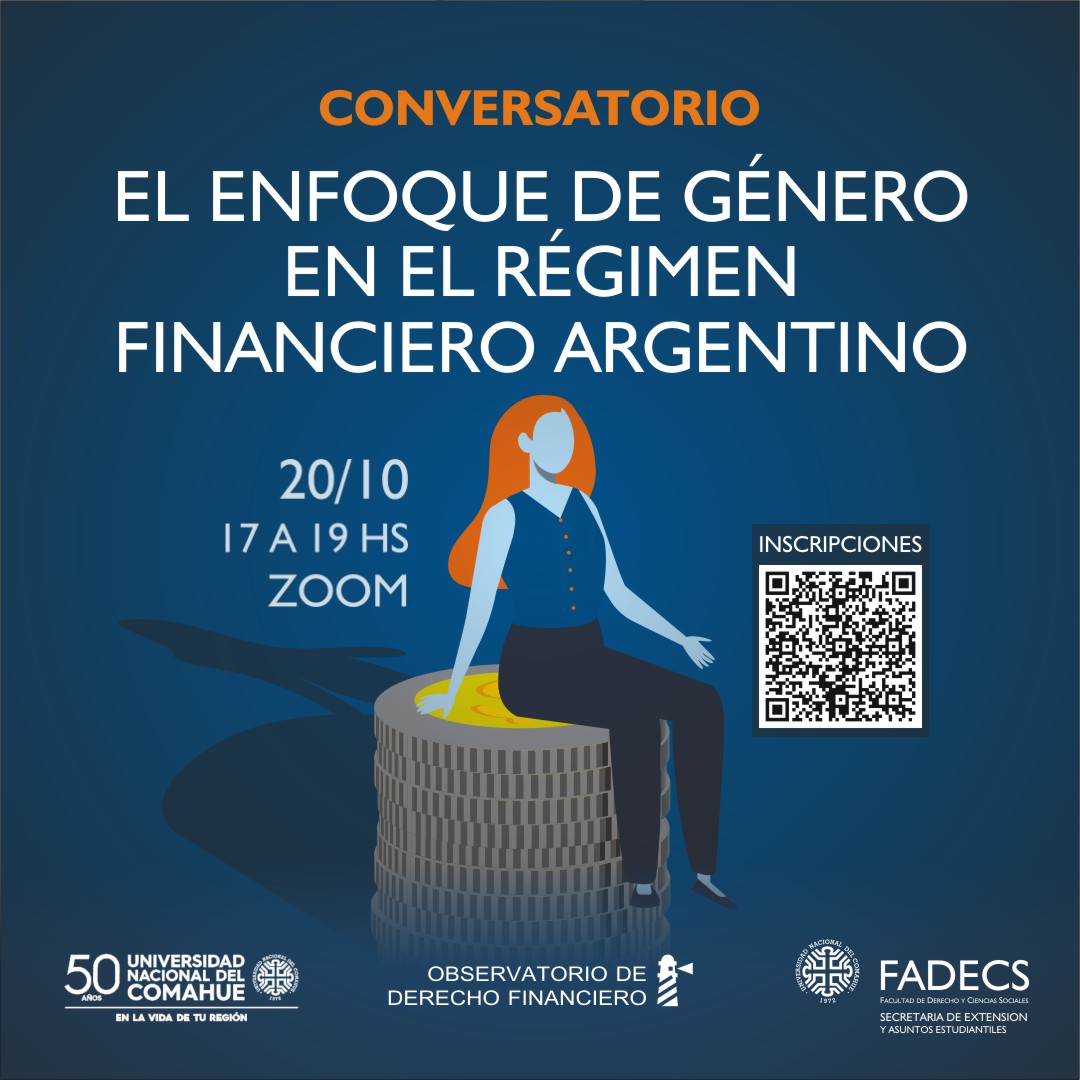 CONVERSATORIO “EL ENFOQUE DE GÉNERO EN EL RÉGIMEN FINANCIERO ARGENTINO”